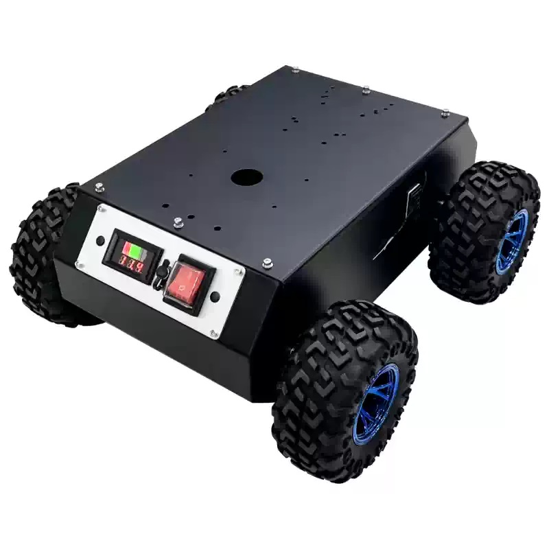 4WD የታሸገ የብረት ጎማ ሮቦት ቻሲስ